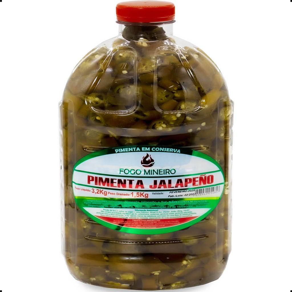 Balde Pimenta Jalapeno - Comprar com Melhor Preço em Essenciais para Culinária