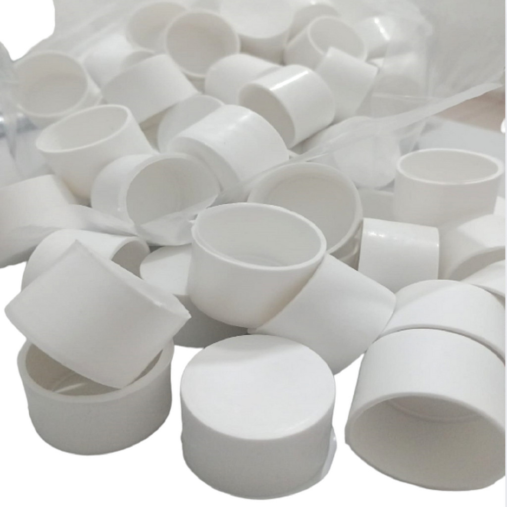 32 Ponteira para Pé De Cadeira Externa 1 1/4 - Branco em Oferta na Shopee