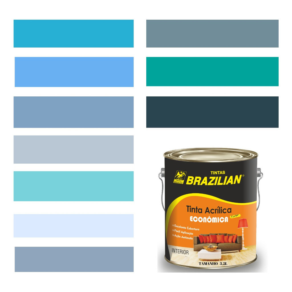 Azul Fosco Tinta: Onde Comprar | BuscaProdutos