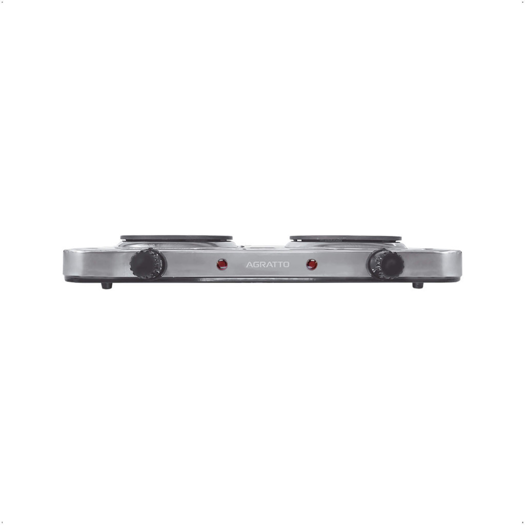 Fogão Elétrico De Mesa Portátil Agratto 110V 2000W 2 Bocas FM-01 - 4917 · foto 2