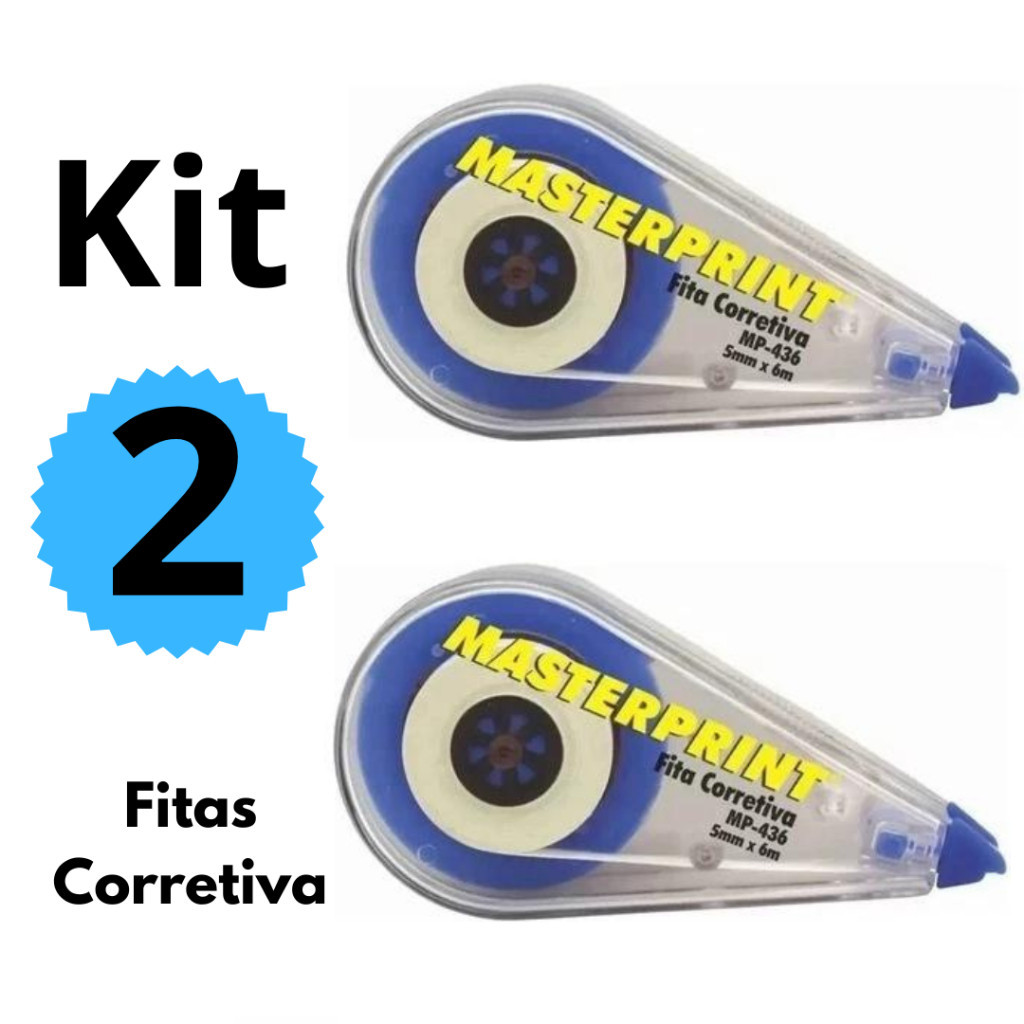 Corretivo de Fita Masterprint: Onde Comprar | BuscaProdutos