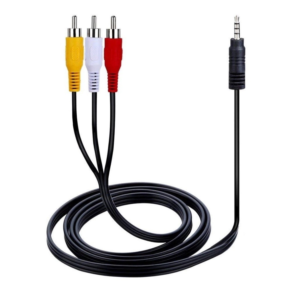 Cabo Av Rca Universal Serve P Tvbox Para Tv Tubo