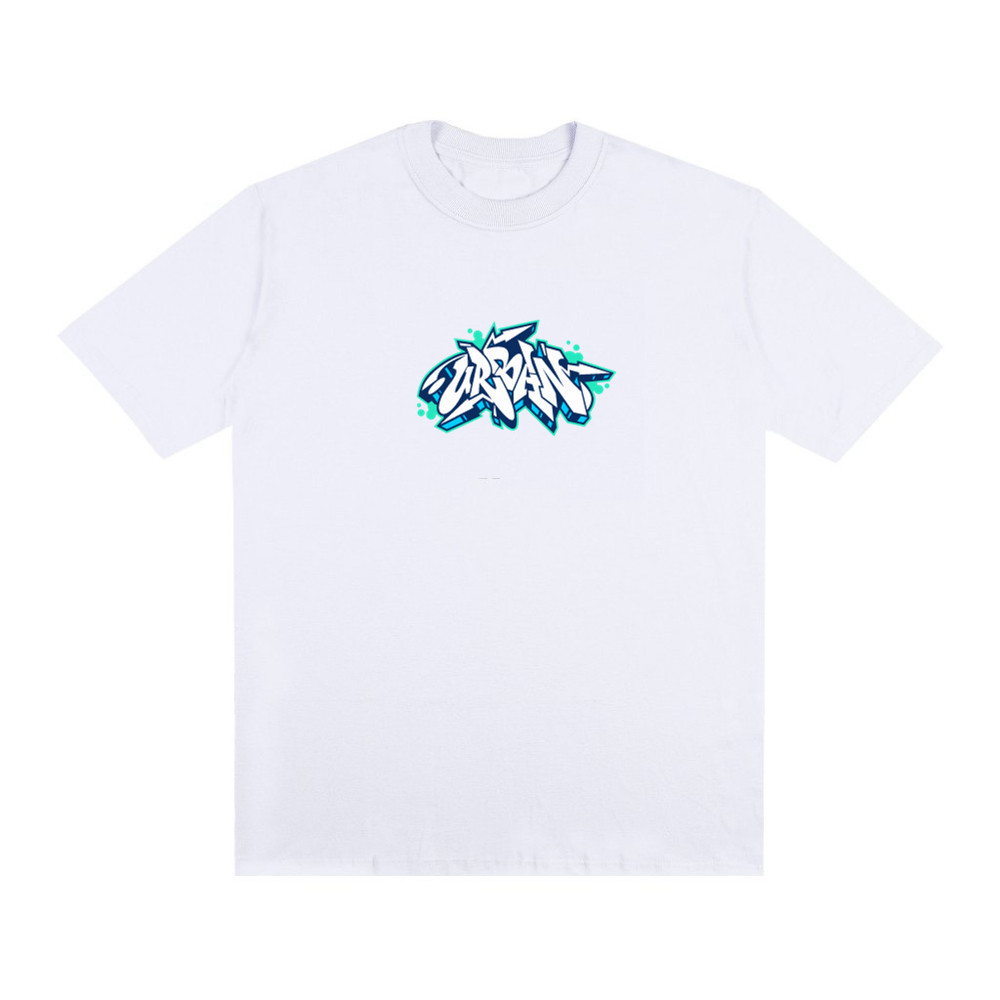 Camiseta Streetwear Grafite Urban Estampada Camiseta Oversized Algodão Lançamento