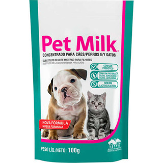 Pet Milk Sachê Substituto do Leite Materno Vetnil - 100 g em Oferta na Shopee