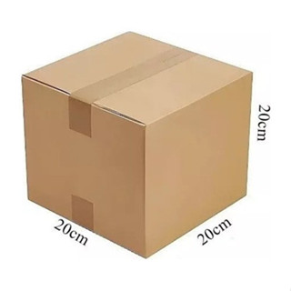 25 Caixas De Papelão Para Correios Sedex E Pac 20x20x20 Cm em Oferta na Shopee