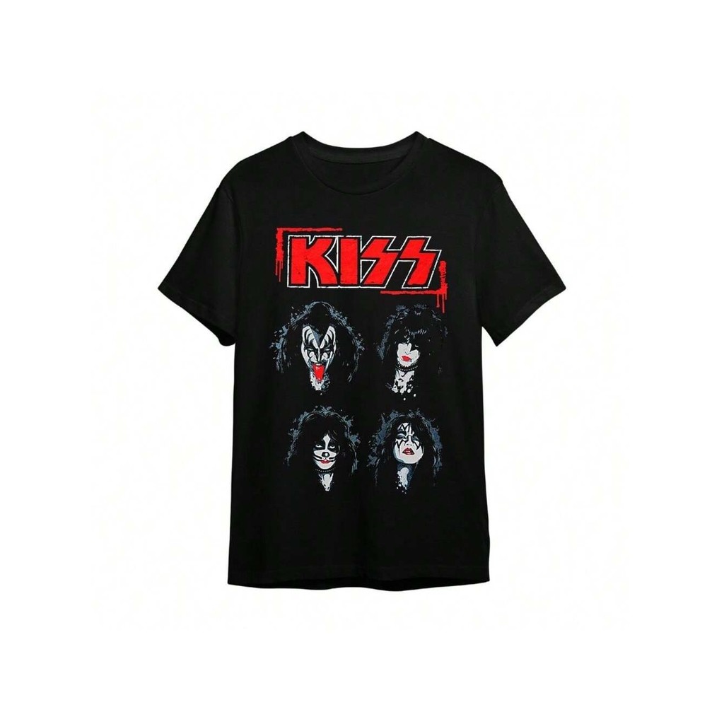 Camiseta Kiss Monster Banda Rock Camisa Blusa Unissex 100% Algodão Top Premium Streetwear
