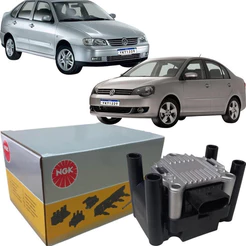 Bobina Ignição Original Ngk Polo Sedan 1.6 8v 2010 2011 20