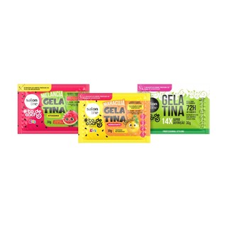 Kit Sachês com as Gelatinas Queridinhas em Oferta na Shopee