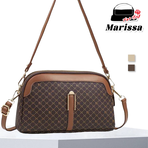 Marissa Bolsa De Couro Feminina 2025 Crossbody E Ombro Elegante Perfeita Para Mães E Dias Especiais