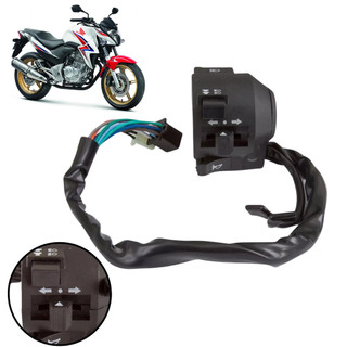Punho Chave De Luz Seta Cb 300 2009 Até 2015 Buzina Pisca em Oferta na Shopee