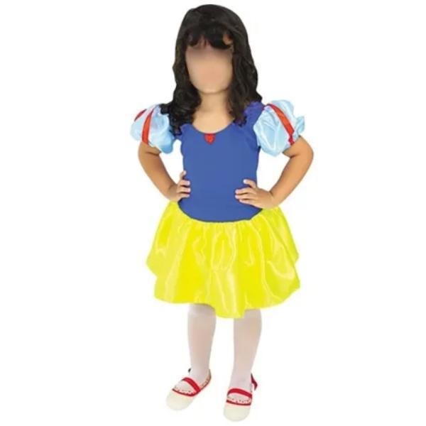 Fantasia Infantil Branca De Neve Gg Carnaval Dia Das Bruxas