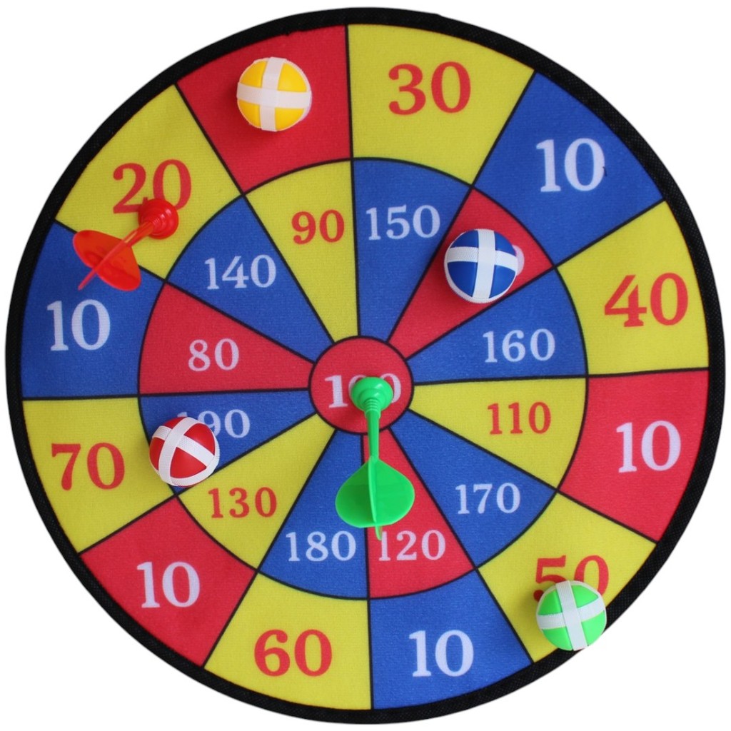 Lança Dardos Jogo Infantil Bolinhas De Velcro Tiro Ao Alvo Brinquedo Divertido em Oferta na Shopee