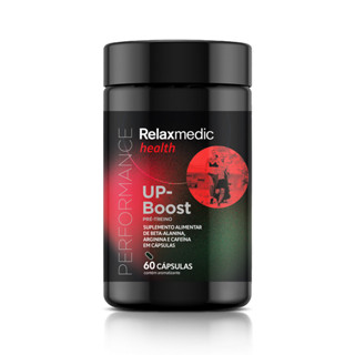 Pré Treino Up-boost Força Desempenho 60 Capsulas Relaxmedic em Oferta na Shopee