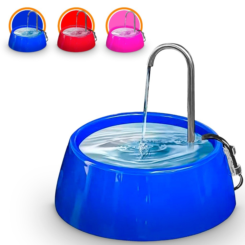 Fonte Bebedouro Gatos Cães Automático Little Bivolt 1L 127v e 220v
