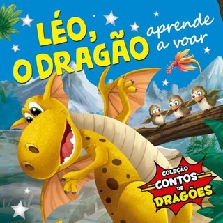 Coleção Contos de Dragões  Léo Aprende a Voar em Oferta na Shopee