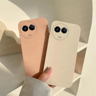 Invólucro Macio Fosco Para Realme 11 5G 11X 5G Cor De Bombom TPU Silicone Pro Câmera De Borda Reta Capa De Telefone
