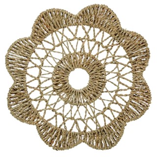 Lugar Americano Wolff de Sisal Mandala Flor