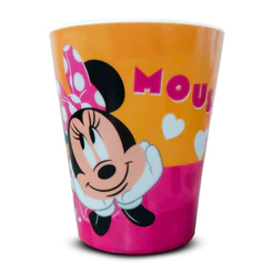 Copo Infantil Disney Minnie Meninas Melamine 300ml Yangzi