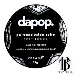 Pó Translúcido Solto Soft Focus Vegano Make Resistente Pele Uniformizada- Dapop em Oferta na Shopee