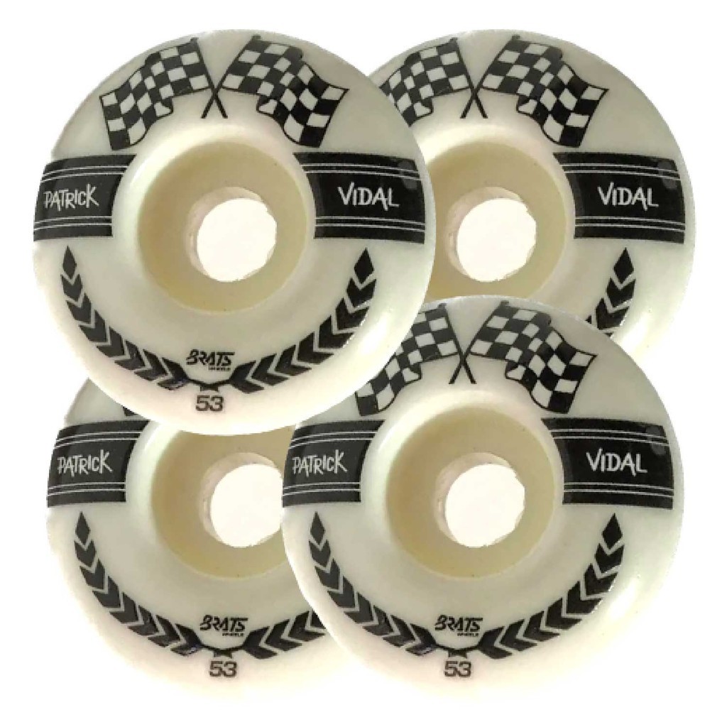 Roda BRATS 53mm 101a Pro Model Patrick Vidal
