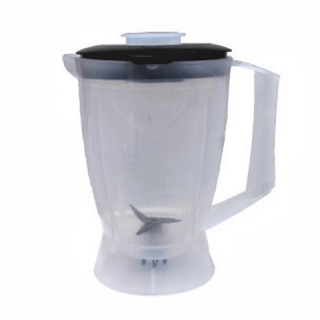 Copo Liquidificador WALITA LIQ FAZ / LIQ MAIS / CONFORT/ RI2008/RI2009/ RI1720/ RI2034 TAMPA PRETA TRANSLUCIDO MM1608