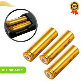 Kit Bateria 18650 8800mah 4.2V Para Lanterna