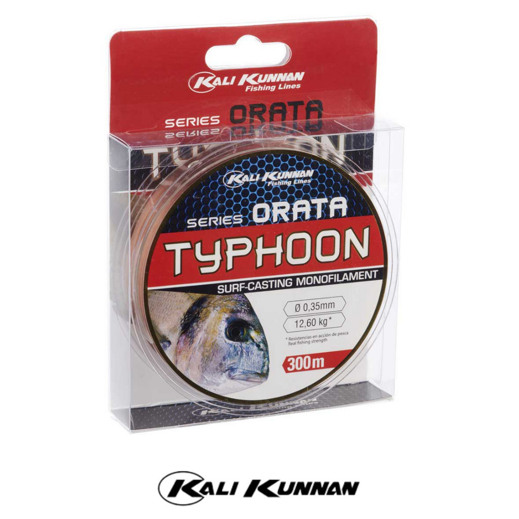 Linha Monofilamento Typhoon Orata 300M KALI KUNNAN