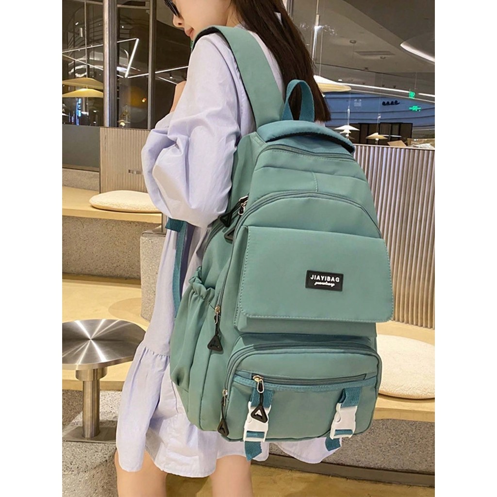 CHIC ROSA Mochila Escolar Femenina De Costas Reforçada em Oferta na Shopee