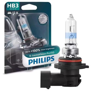 Lâmpada Philips Xtreme Vision Pro150 60W 12V P20d HB3 Farol em Oferta na Shopee