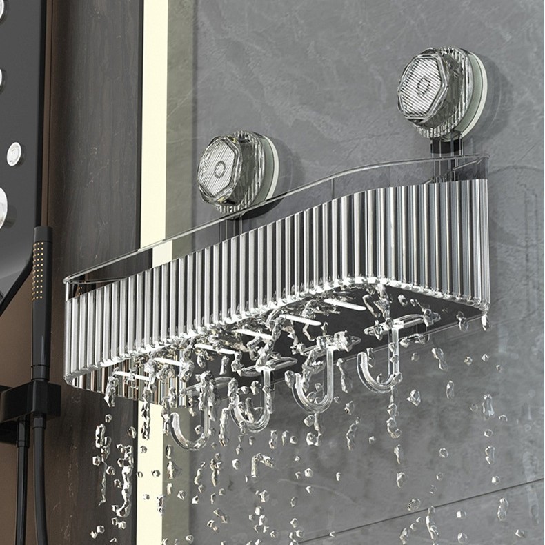 Prateleira de banheiro caixa de armazenamento de sabonete e shampoo em Oferta na Shopee