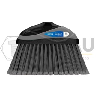 Vassoura Uso Geral Preta Com Cabo - Perfect Pro