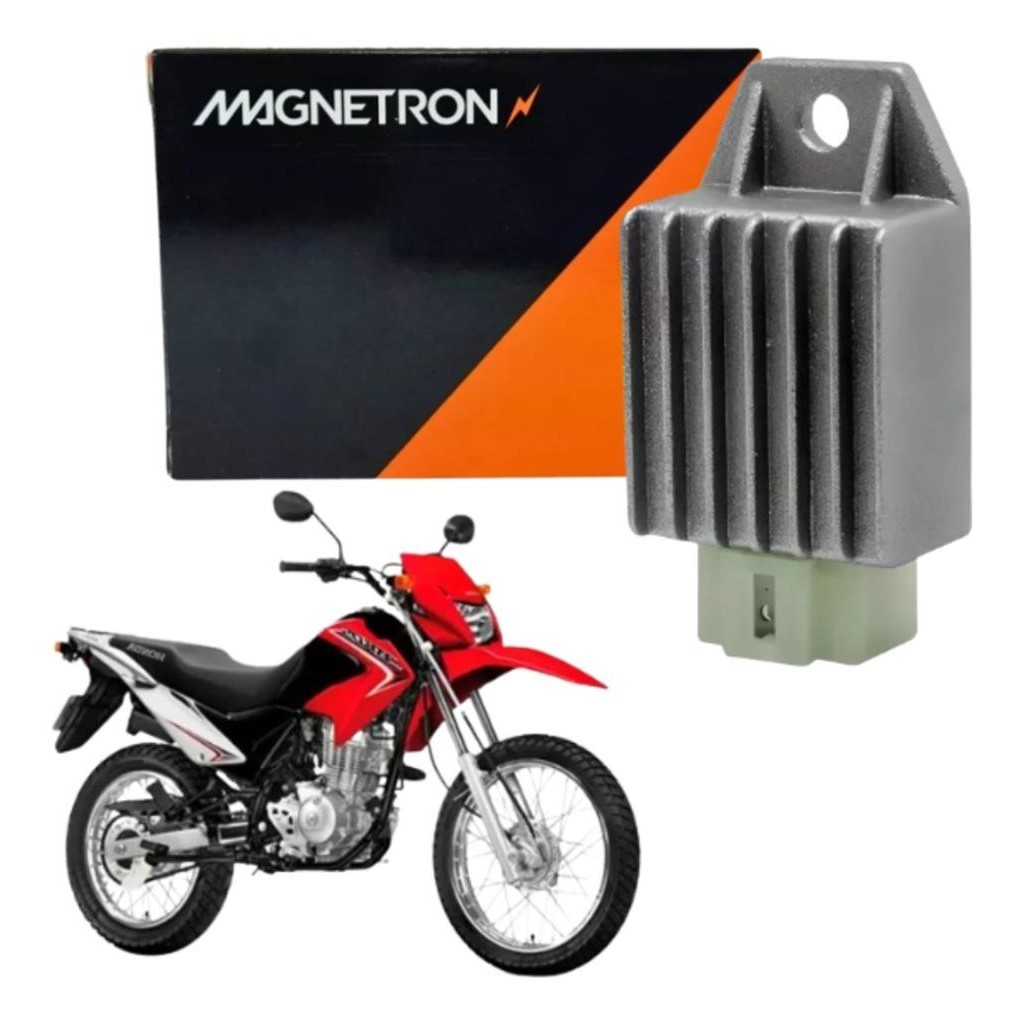 Regulador Voltagem Cg Titan Fan 125 NXR BROS 150 92 93 94 95 96 97 98 99 2000 2001 2002 2003 2004 Original Magnetron