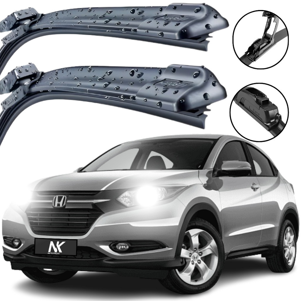 Par Palheta Limpador Parabrisa 26" 15'' Hyundai HRV 2015 á 2019 em Oferta na Shopee