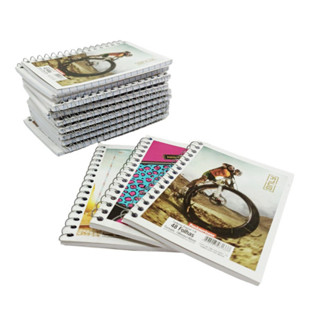 Kit 20 Caderneta Anotações Pequena 1/8 48 Folhas Capa Flex Voltas Aulas Bloco Notas Caderno Escola em Oferta na Shopee