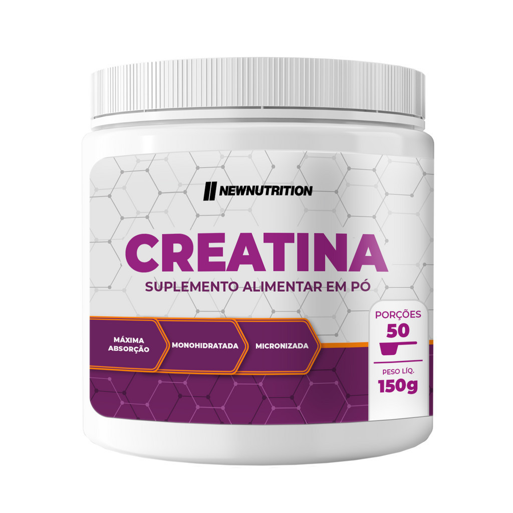 Creatina 150g Creapure Monohidratada Micronizada 100% Pura com Laudo