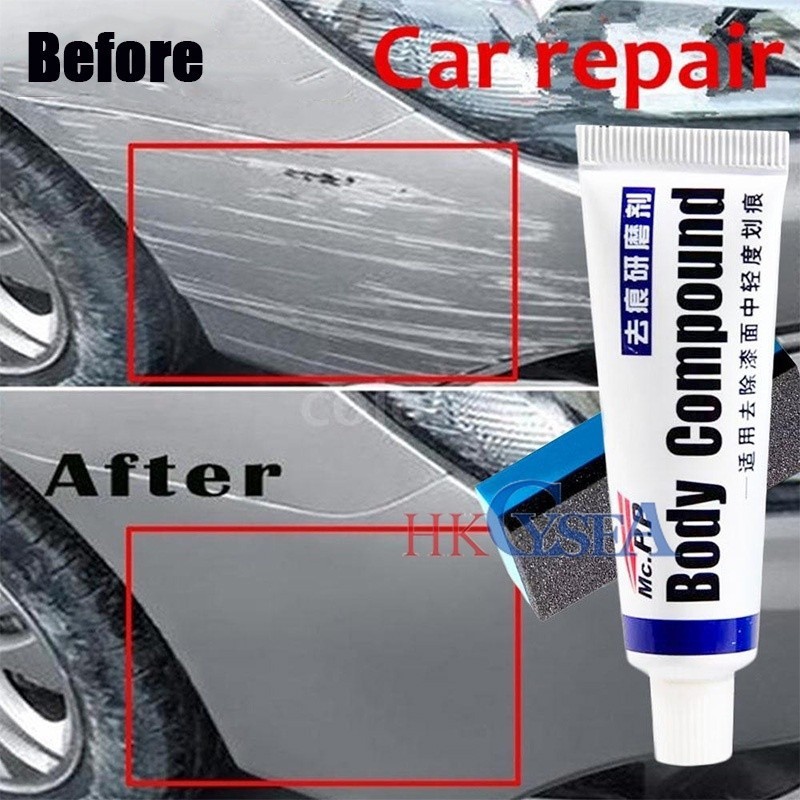 Manutenção de risco pasta de corpo composto de cimento de carro para reparação de arranhões e carroceria/kit