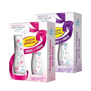 SABONETE LÍQUIDO DERMACYD FEMININA FLORAL + DELICATA JASMIM em Oferta na Shopee