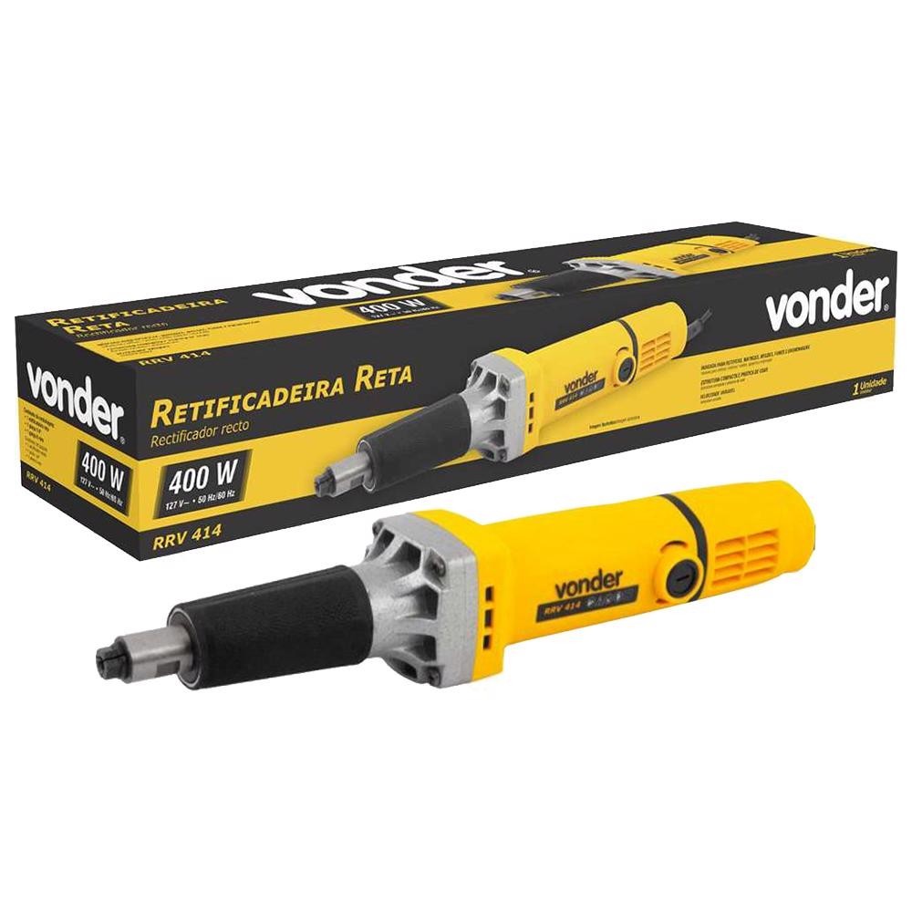 Retífica Industrial 400W 1/4 POL RRV-414 VONDER em Oferta na Shopee