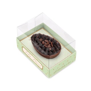 Caixa para Meio Ovo de Páscoa Horizonte - Quinn Verde - 6 unidades - Cromus - Rizzo em Oferta na Shopee