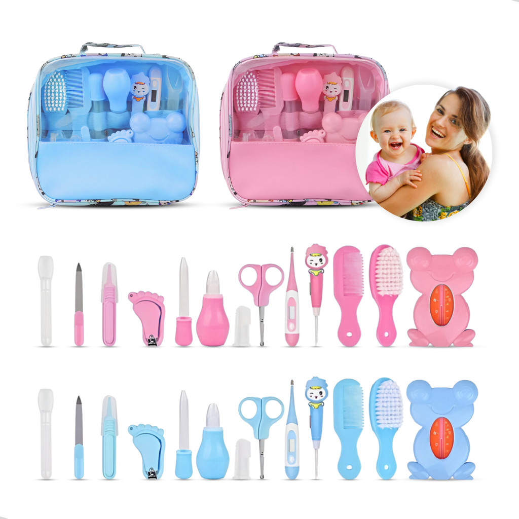 Kit Cuidados Higiene Para Bebê - 13 Peças Essenciais