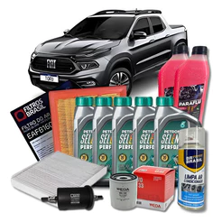Revisão Óleo (5W30) Filtros Higienizador e Aditivo - Fiat Toro 2.4 16V 2016 2017 2018 2019 2020 2021