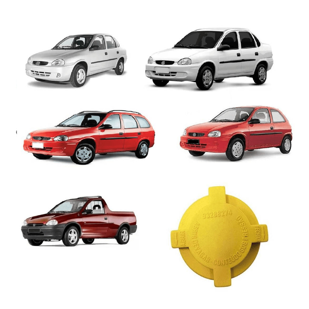 Tampa Reservatorio Agua Radiador Corsa Sedan Corsa Hatch Corsa Wagon Corsa Pick Up 1,4 Bar