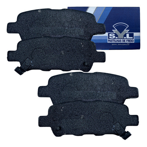 Jogo Pastilha Freio Traseira Syl FX35 FX45 G35 350Z Altima Máxima Murano Sentra XTrail Grand Vitara em Oferta na Shopee