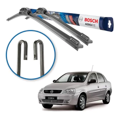 Palheta Limpador Parabrisa Original Bosch Chevrolet Corsa Sedan 2002 A 2012