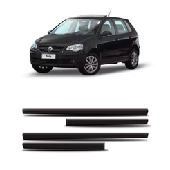 Friso Lateral Polo 2008 A 2014 4p - Kit 4 Peças
