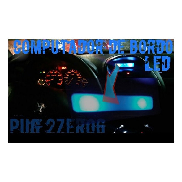 Led T5 Computador De Bordo Peugeot 206 Tid Com 3