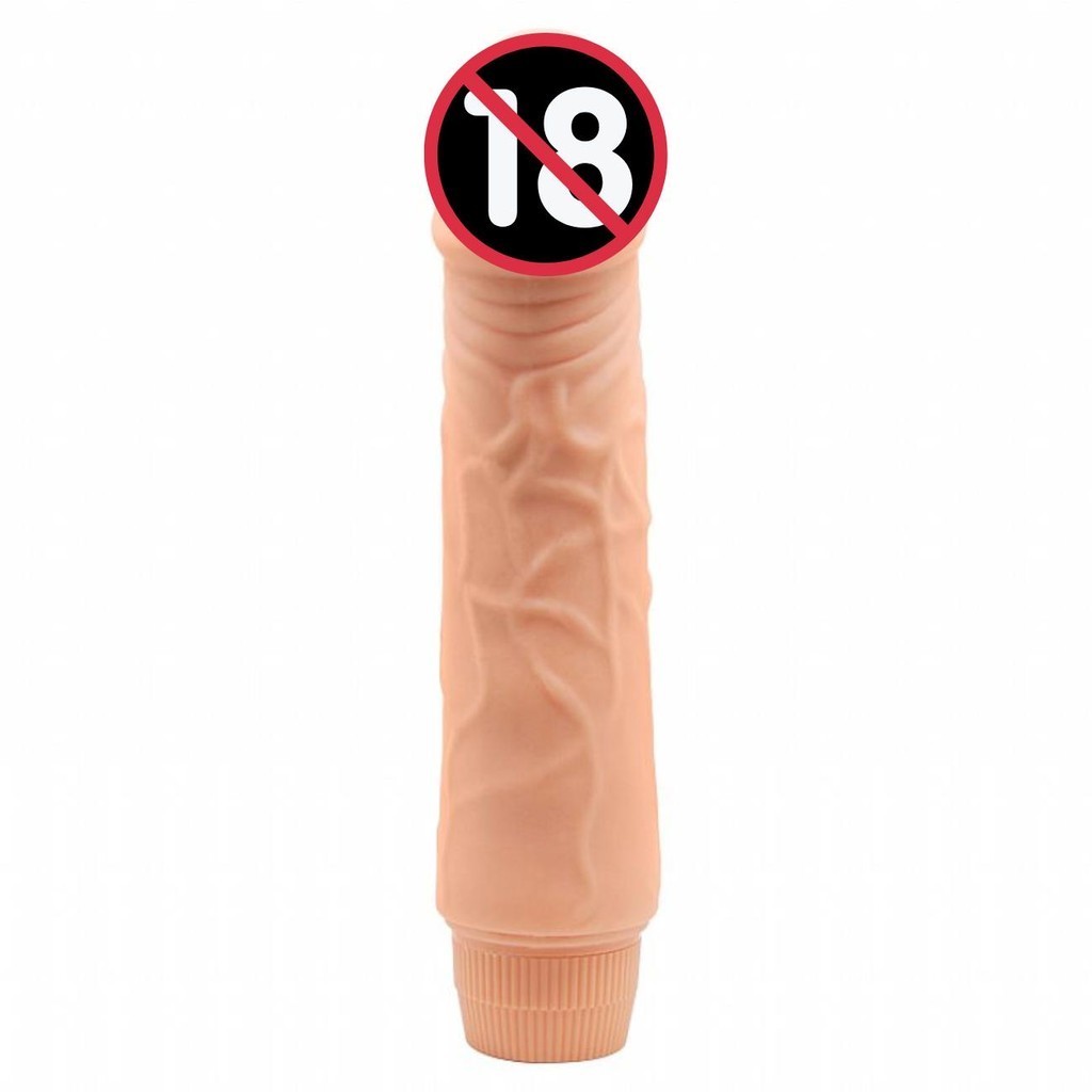 Prótese Penis com Vibrador Veias Realístico em Oferta na Shopee