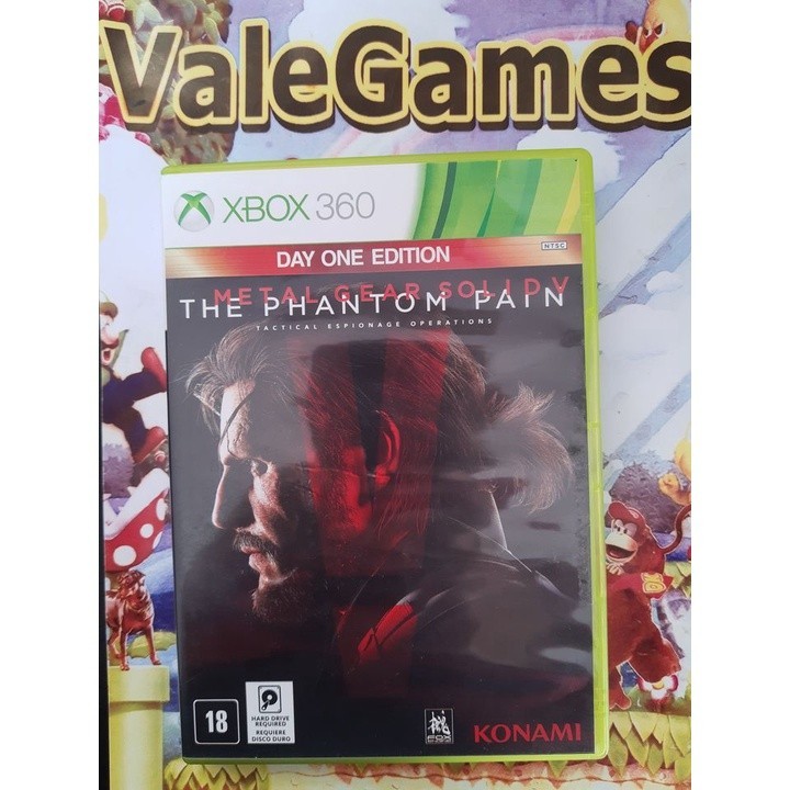 Metal Gear Solid V: The Phantom Pain Xbox 360 - Mídia Física Original