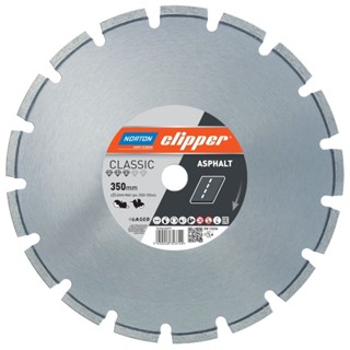 Disco diamantado para asfalto 350 mm - Clipper classic asphalt - Norton