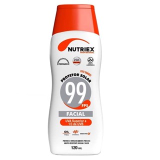 Protetor Solar FPS 99 120ML Facial NUTRIEX em Oferta na Shopee